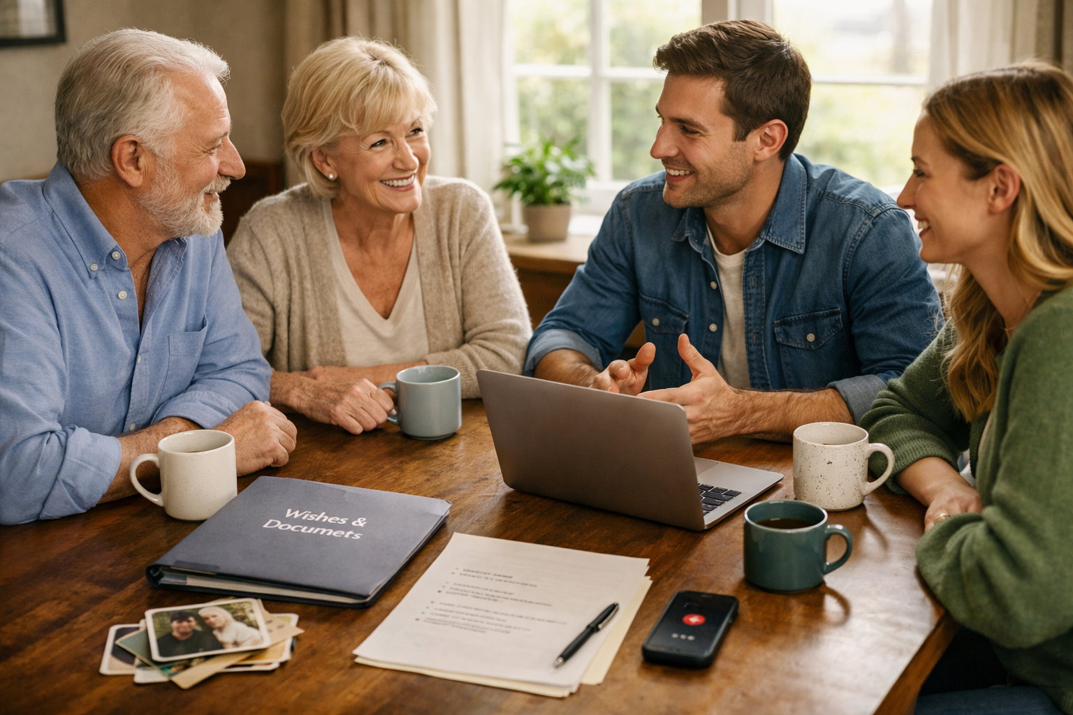 Relatives Session Legacy Workshop Guide: Family Meeting Checklist for Wills & Memories